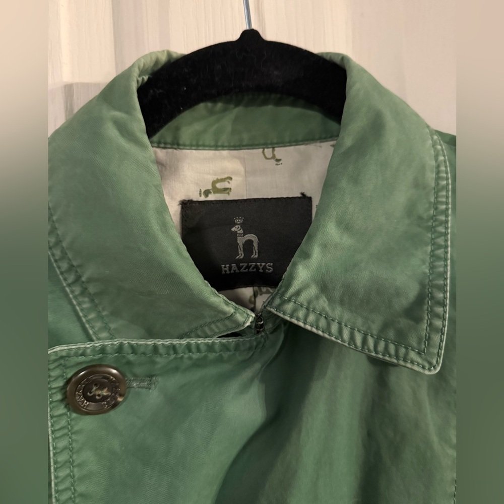 Hazzy’s Green Double-Breasted Field Coat - Picture 3 of 7